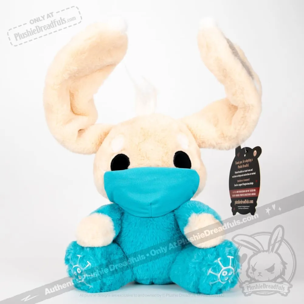 Plush Dreadfuls Stuffed Animal - Immunocompromised Rabbit