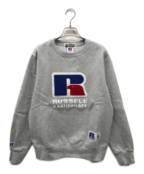 [Pre-owned] A BATHING APE Crew Neck Collaboration Sweatshirt / Logo Sweatshirt / Printed Sweatshirt