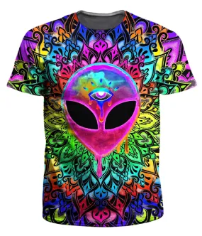 Psy Alien Pink Men's T-Shirt