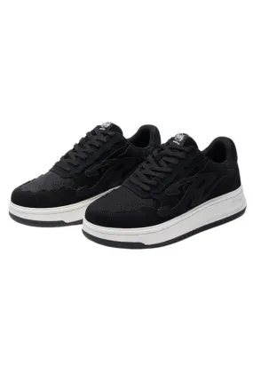 R-Evil Suede Black Shoes