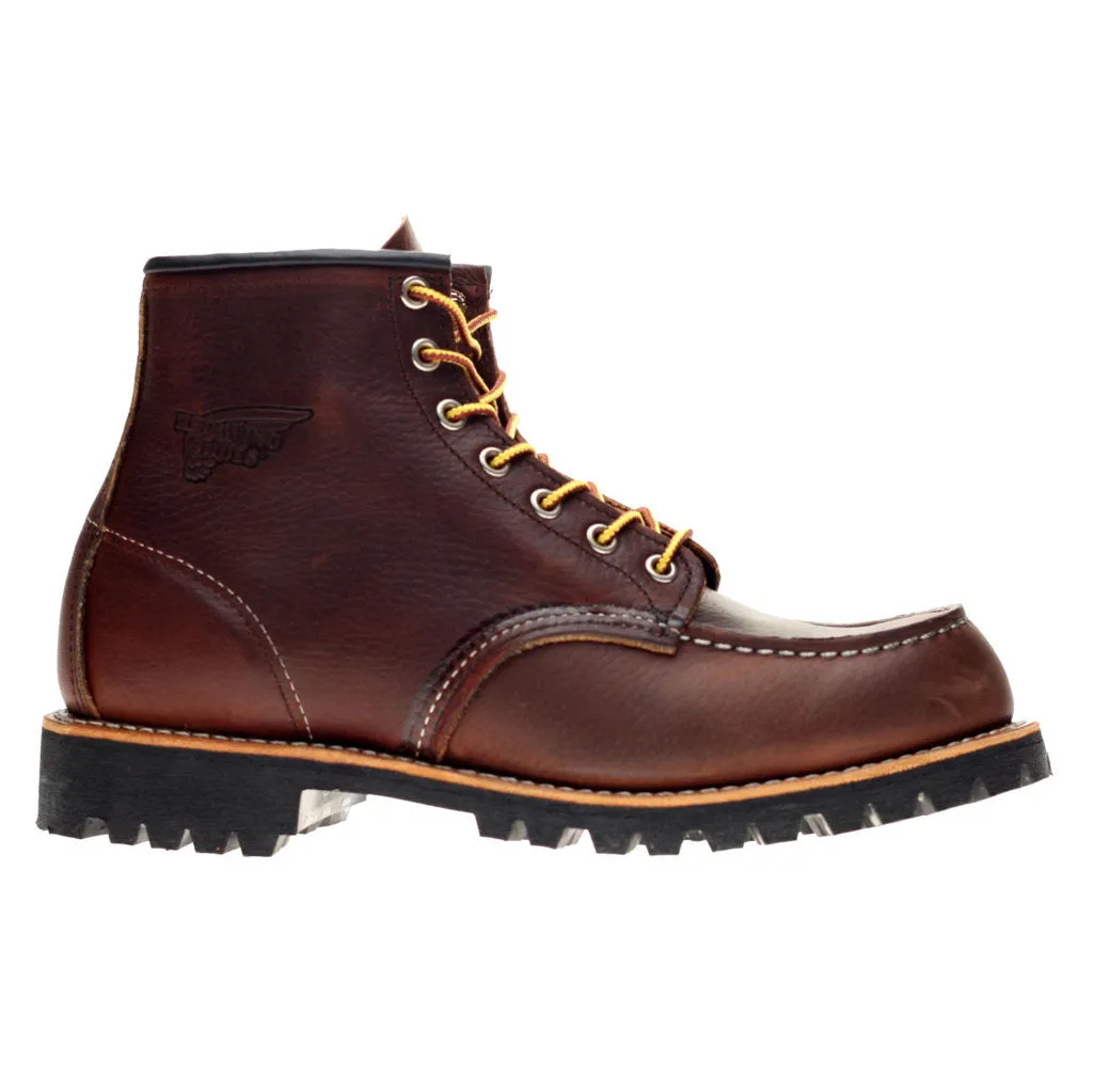 Red Wing 08146 Roughneck 6 Inch Dark Brown Mens Boots - UK 8