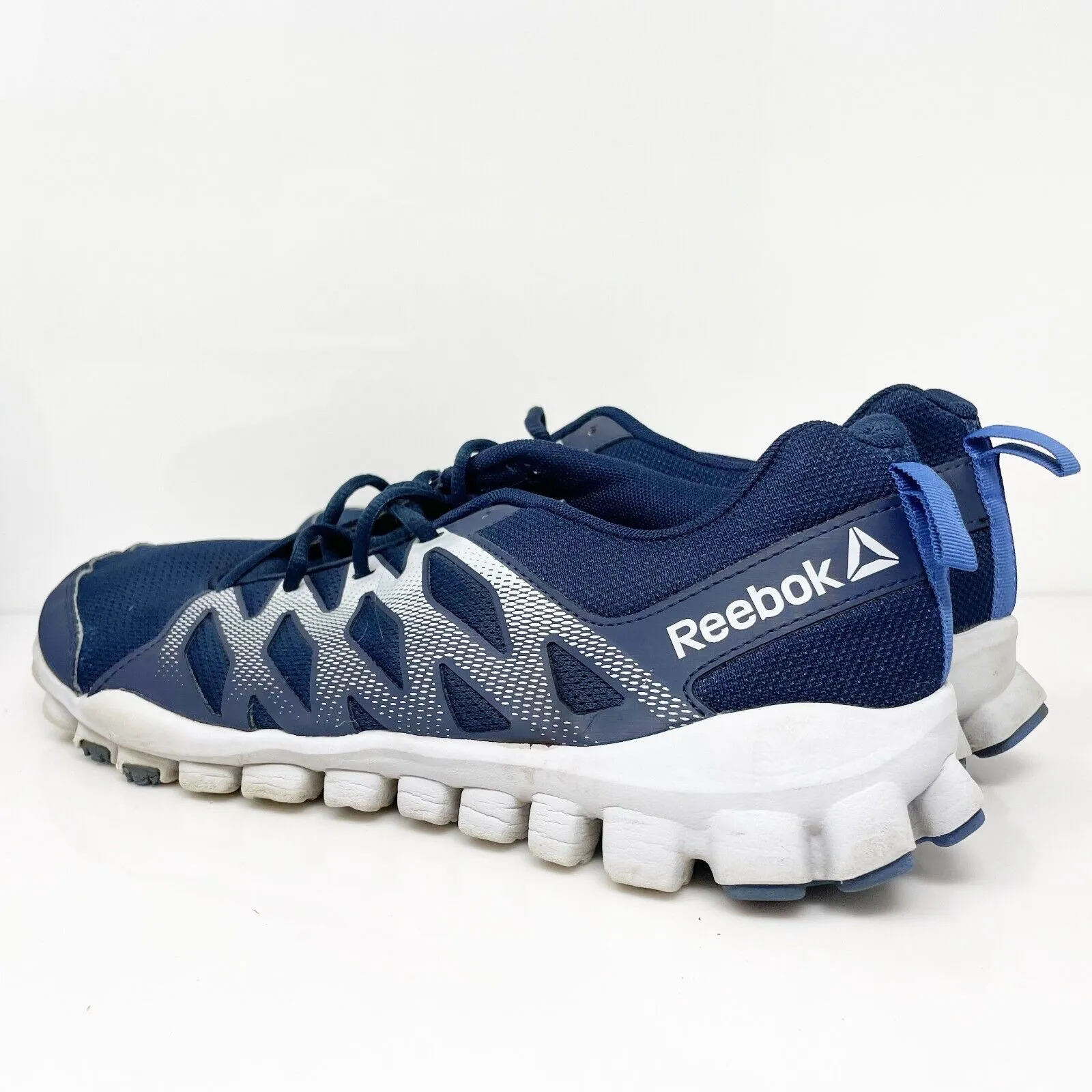 Reebok Mens Realflex Train 4.0 CN1169 Blue Running Shoes Sneakers Size 11