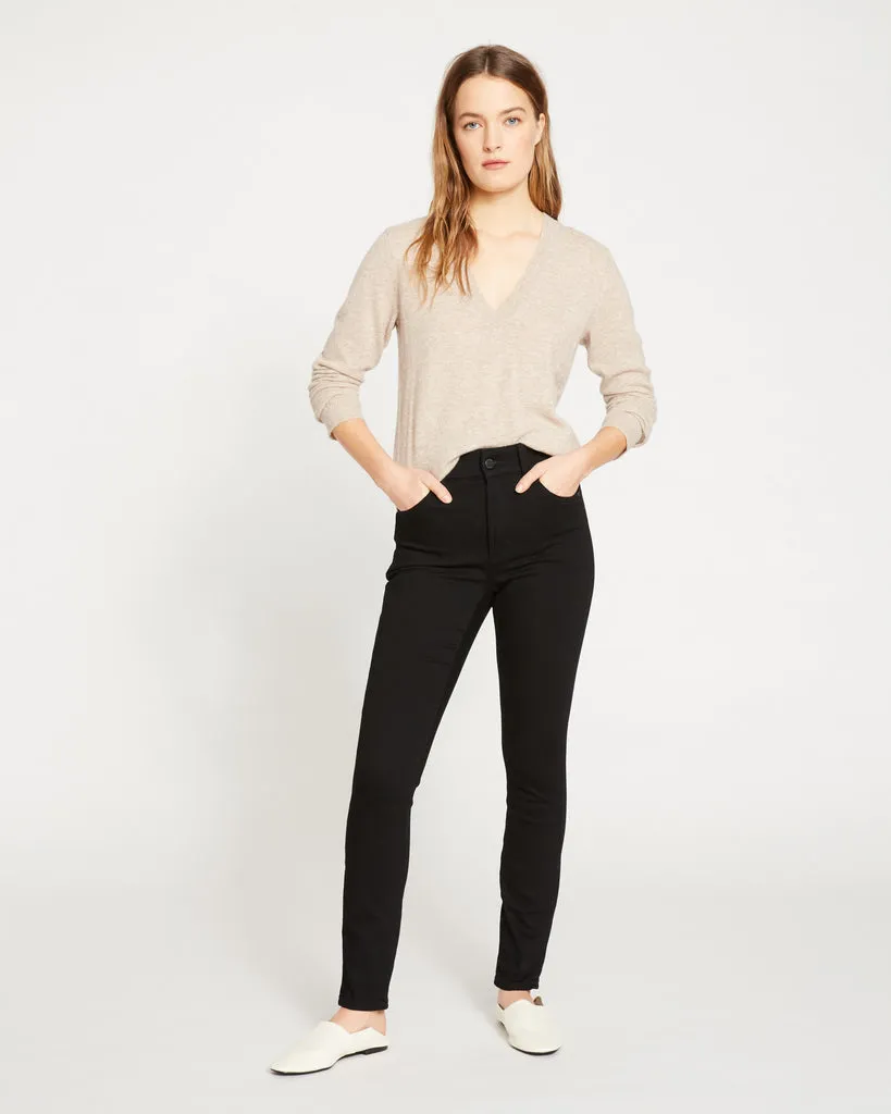 Riviera High Rise Skinny Jeans 31 Inch - Black