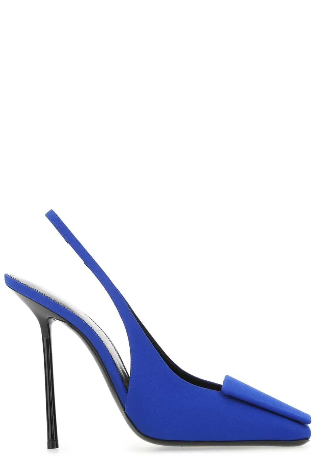 Saint Laurent George Square Toe Slingback Pumps