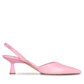 Saint Nanette Blushy Pink Leather Pumps