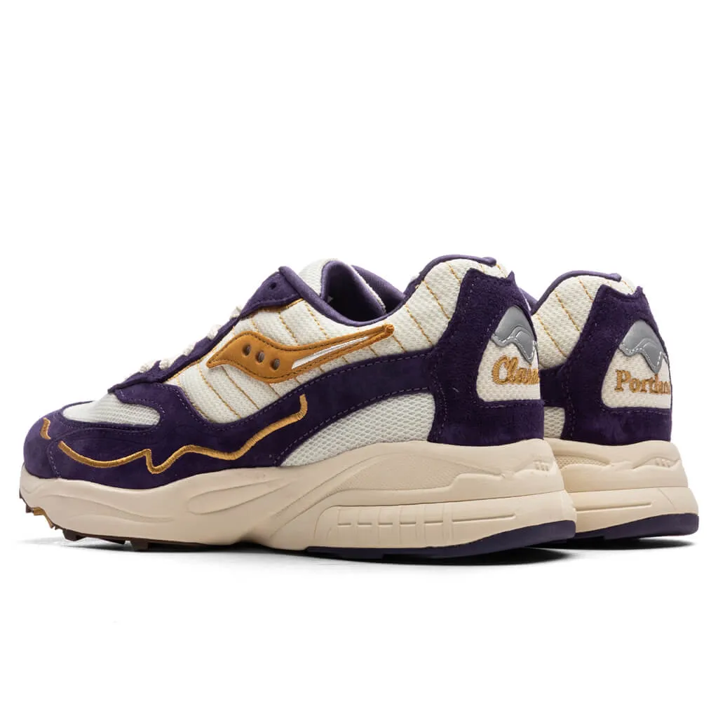 Saucony Claima Claim a Seat 3D Grid Hurricane Purple Cream