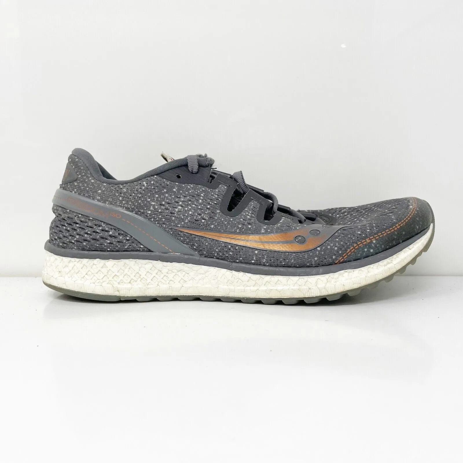 Saucony Womens Freedom ISO S10355-30 Gray Running Shoes Sneakers Size 8.5