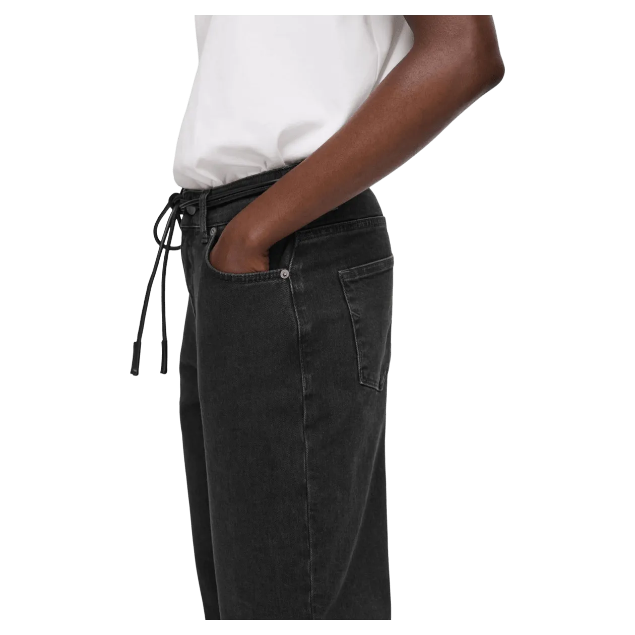 Selected Femme Roby Mid Waist Wide Leg Jeans