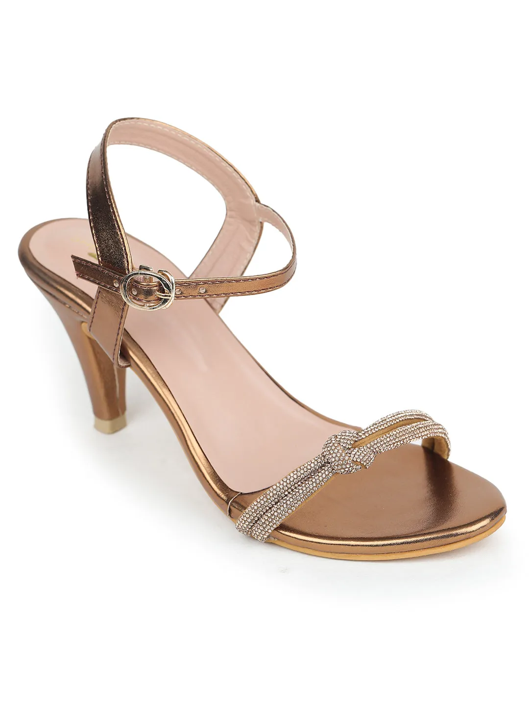 Shezone Copper Women Heels