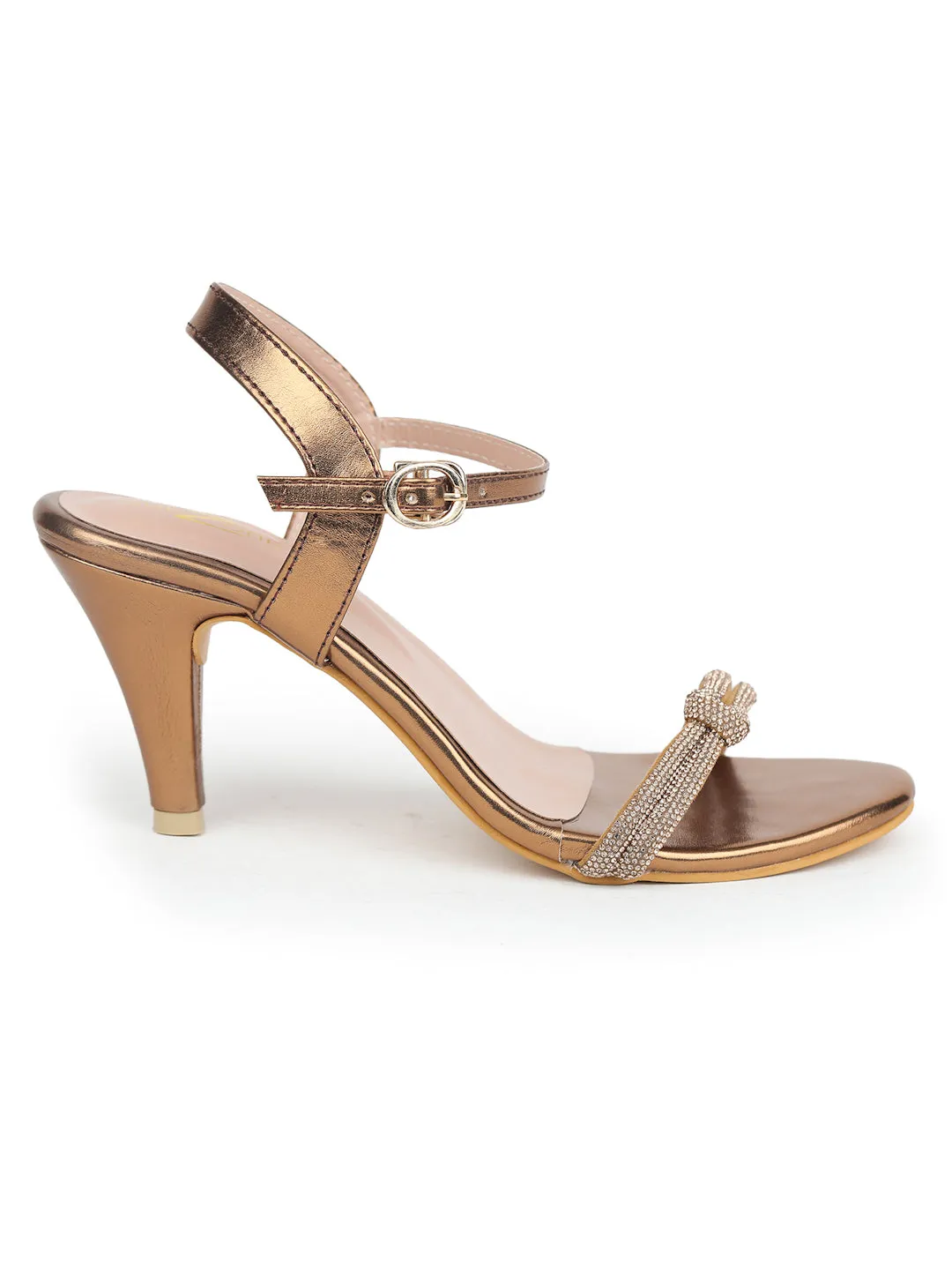 Shezone Copper Women Heels