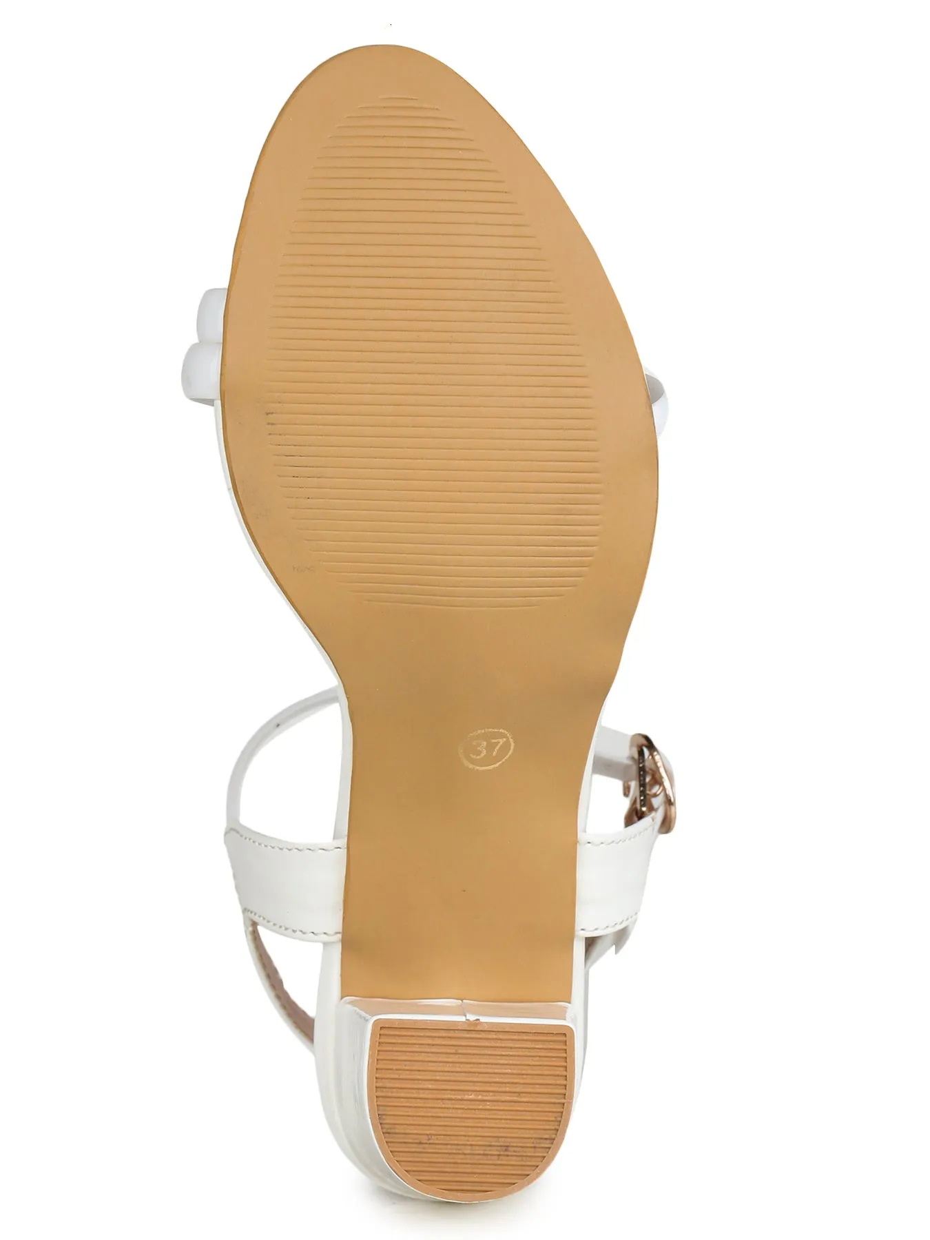 Shezone White Women Heels