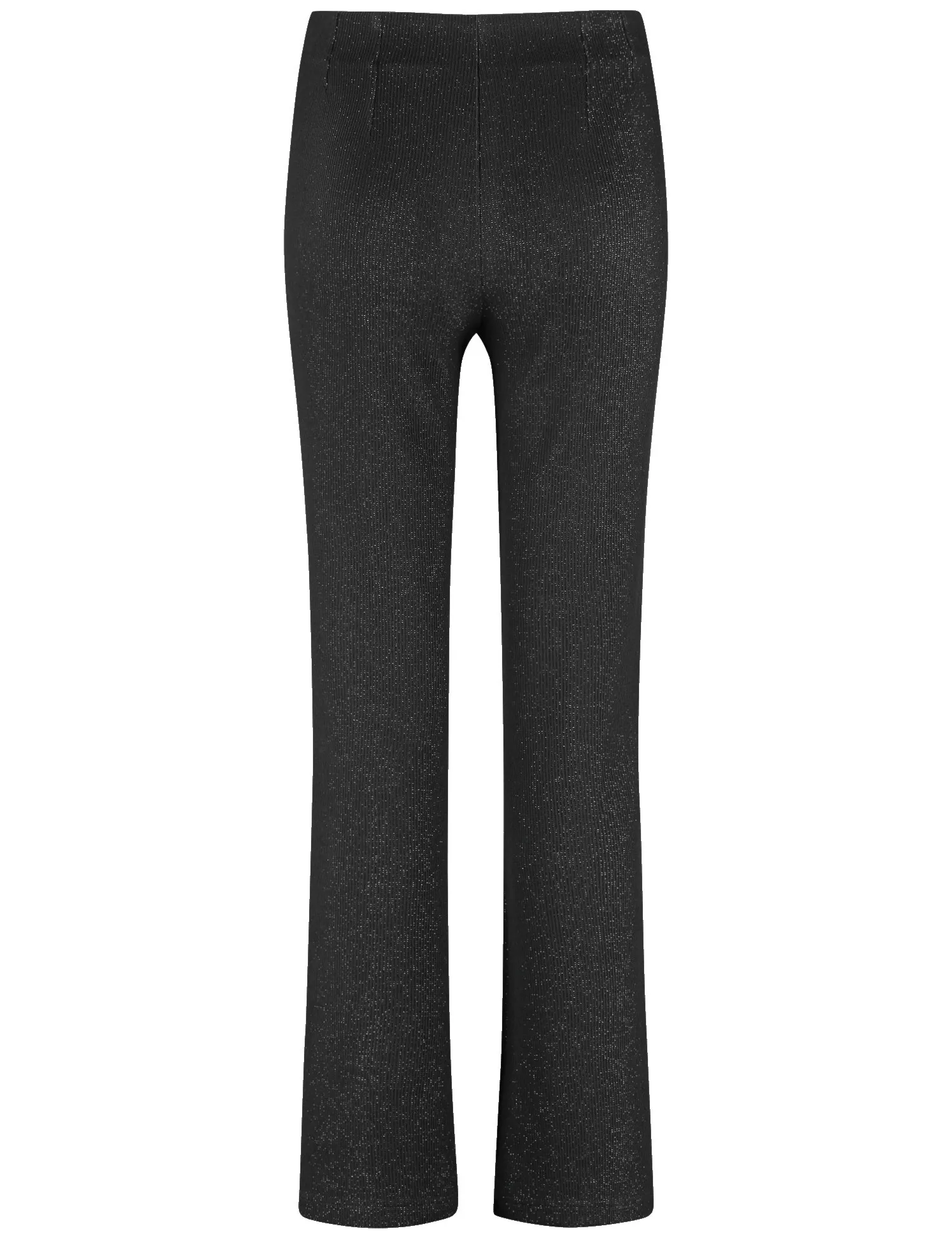 Shimmering stretch trousers, MAR꞉LIE FLARED FIT