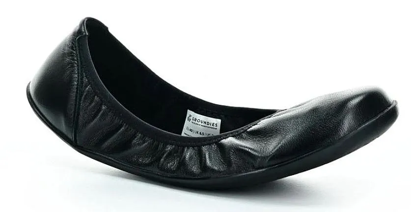 shoes Groundies Lily 2 - Black - women´s