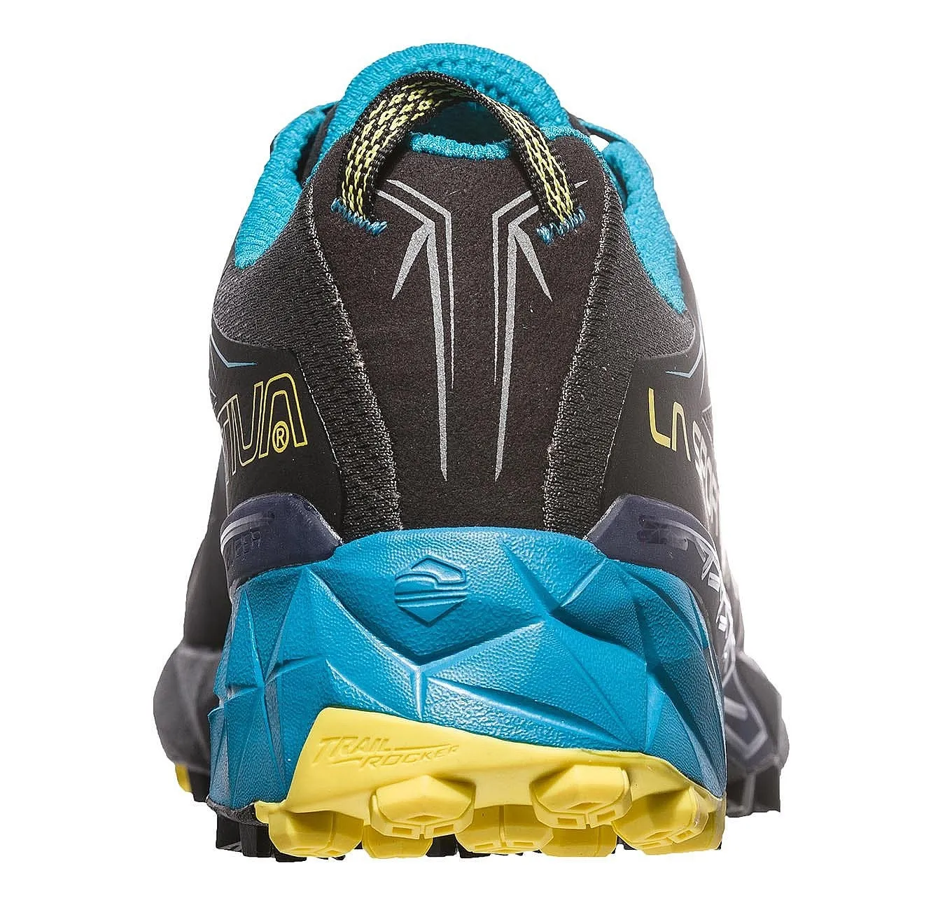 shoes La Sportiva Akyra - Carbon/Tropic Blue - men´s