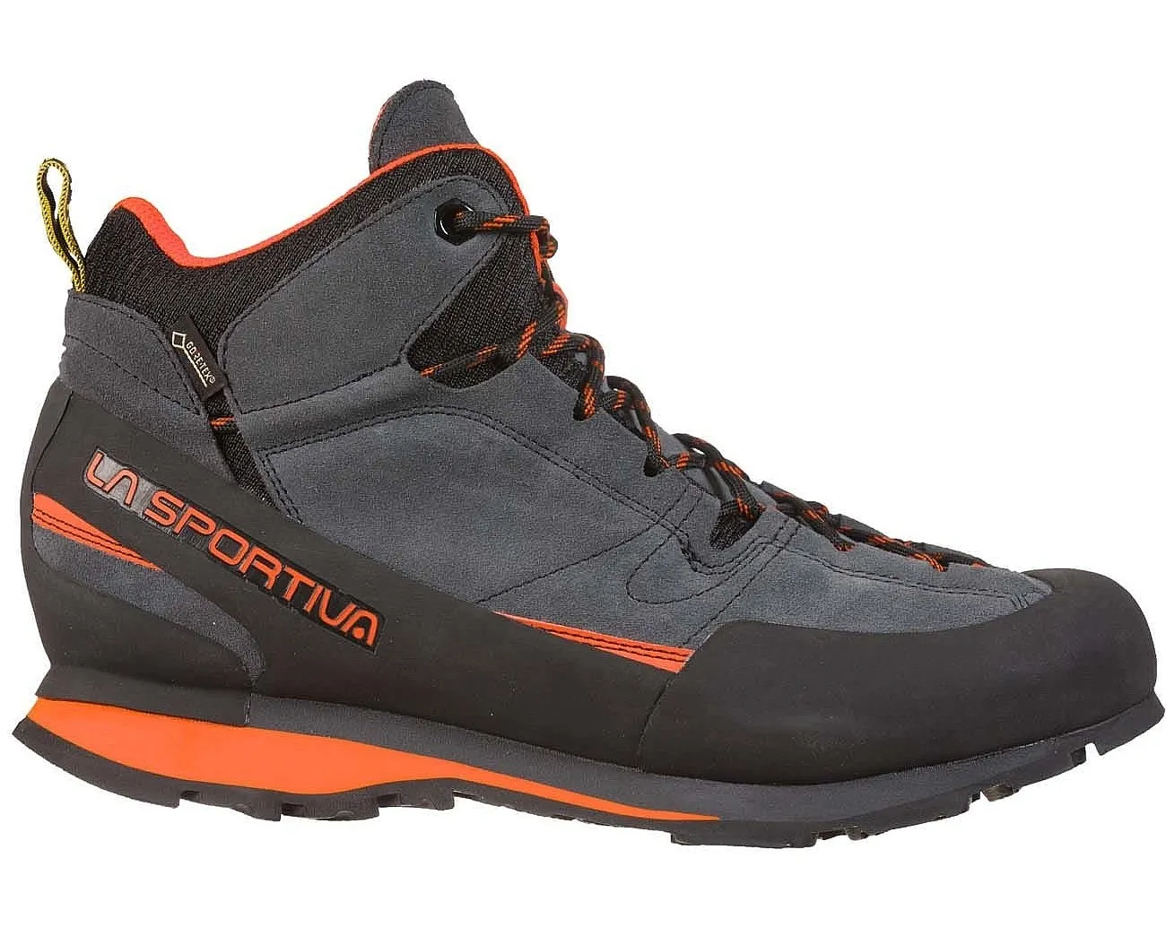 shoes La Sportiva Boulder X Mid GTX - Carbon/Flame - men´s