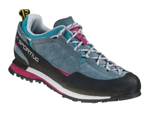 shoes La Sportiva Boulder X - Slate/Red Plum - women´s