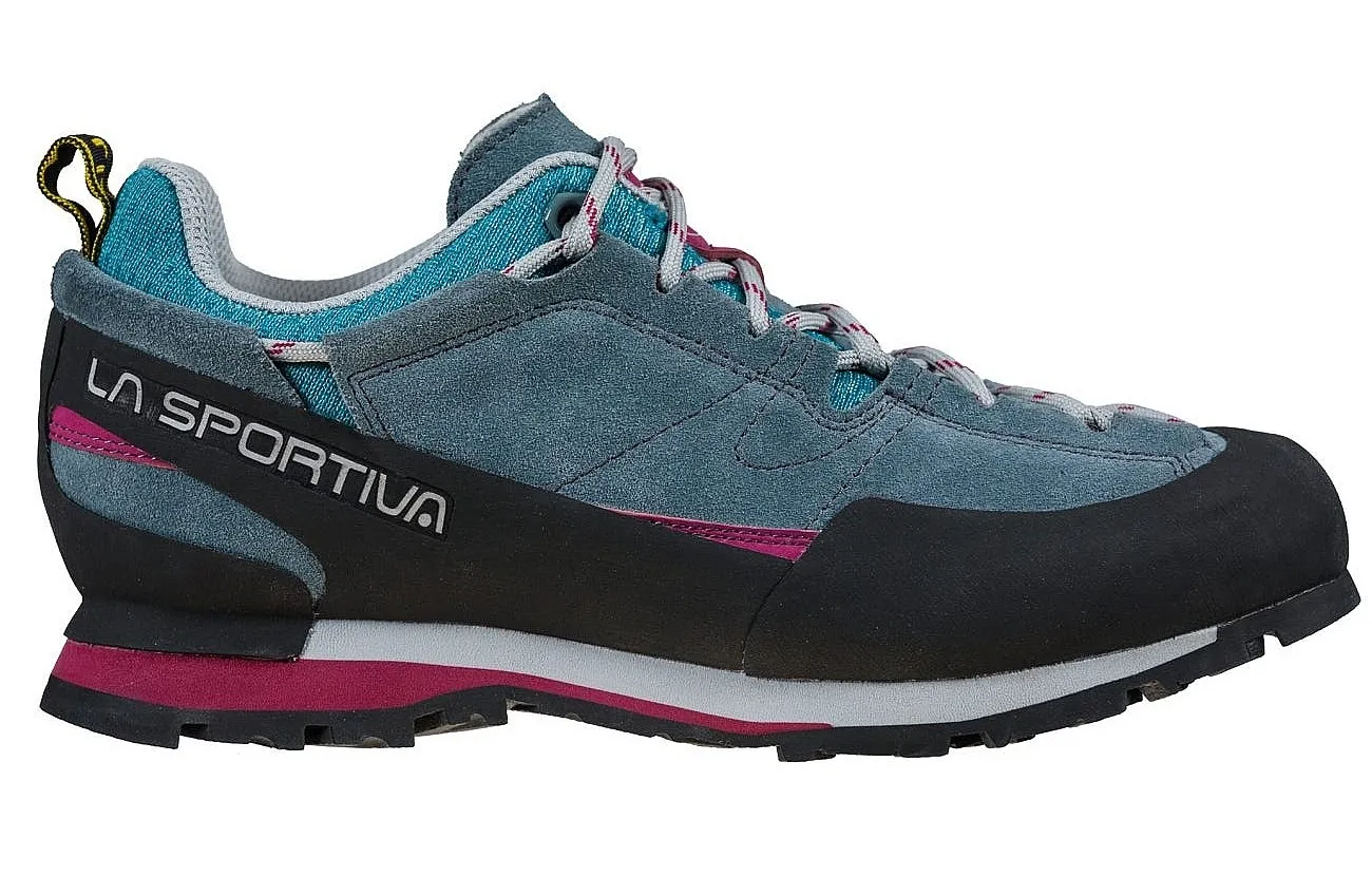 shoes La Sportiva Boulder X - Slate/Red Plum - women´s