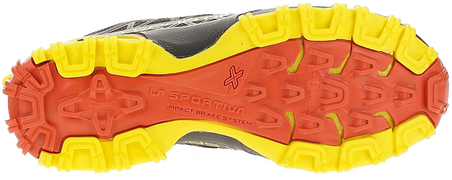 shoes La Sportiva Bushido II - Black/Yellow - men´s