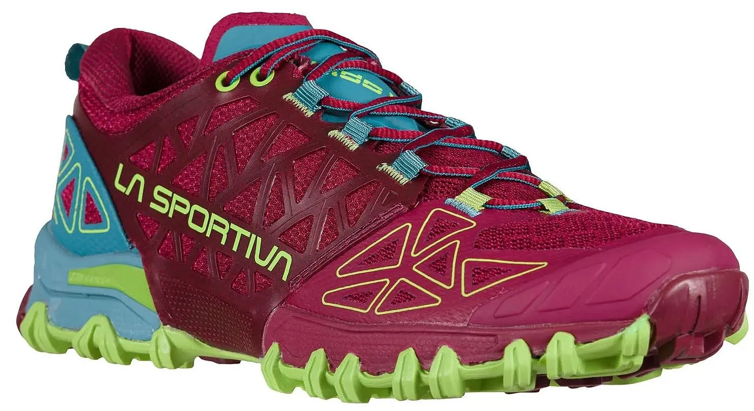 shoes La Sportiva Bushido II - Red Plum/Topaz - women´s