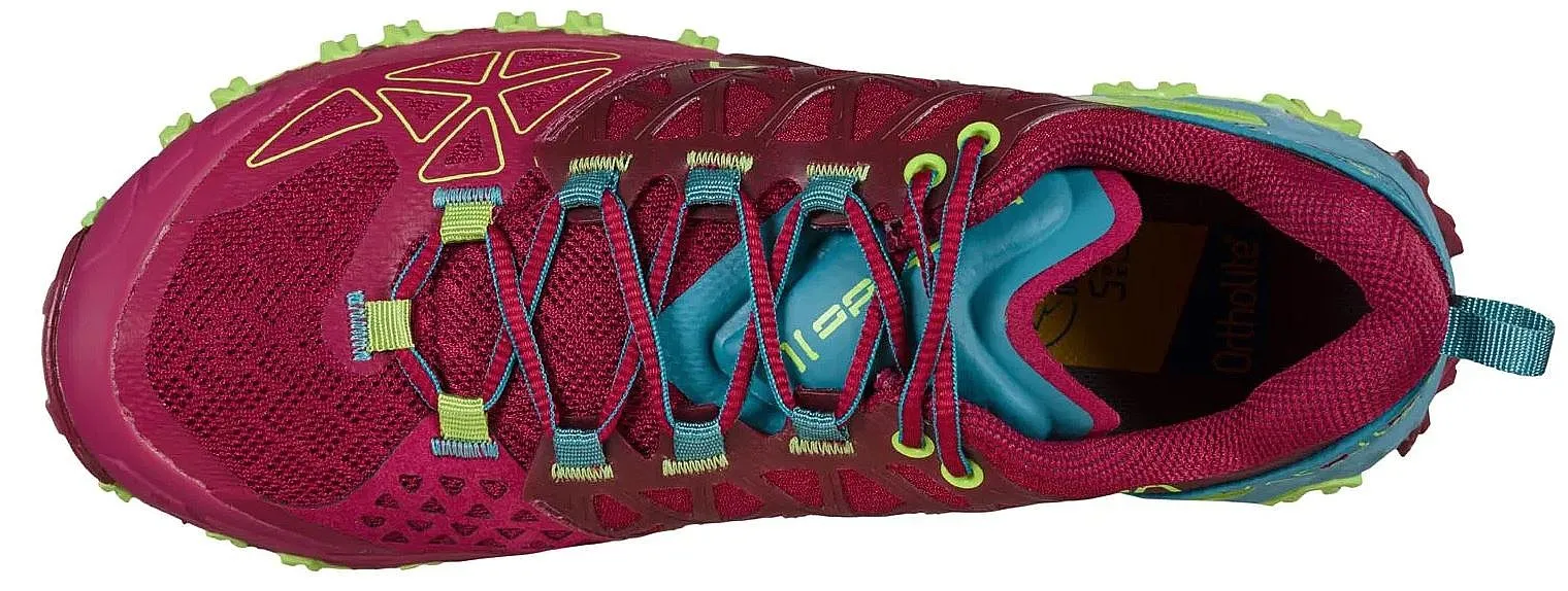 shoes La Sportiva Bushido II - Red Plum/Topaz - women´s