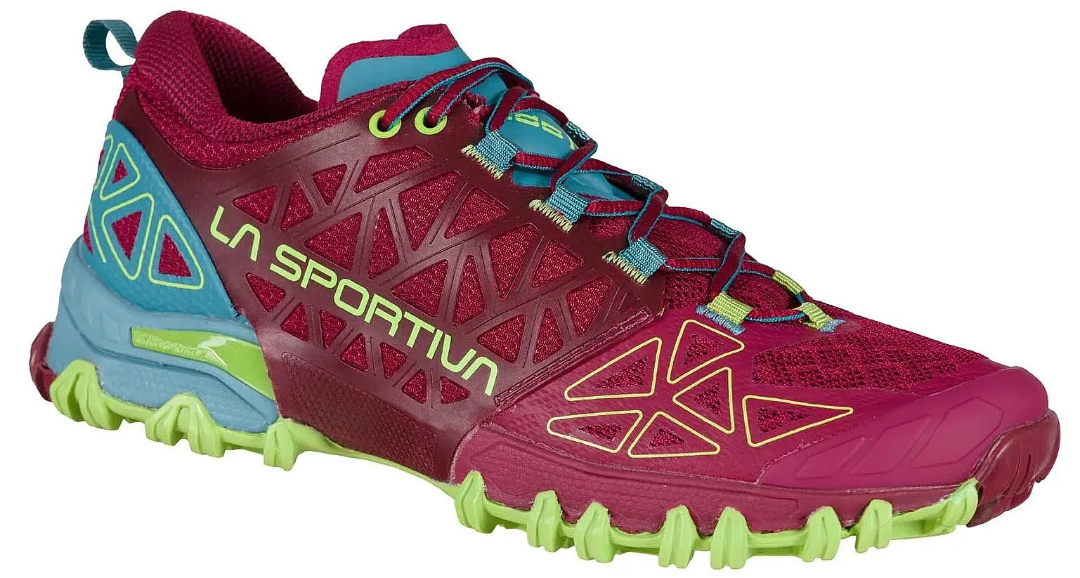 shoes La Sportiva Bushido II - Red Plum/Topaz - women´s