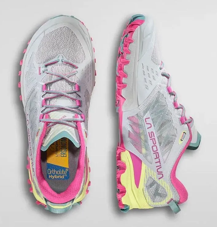 shoes La Sportiva Bushido III - Moon/Springtime - women´s