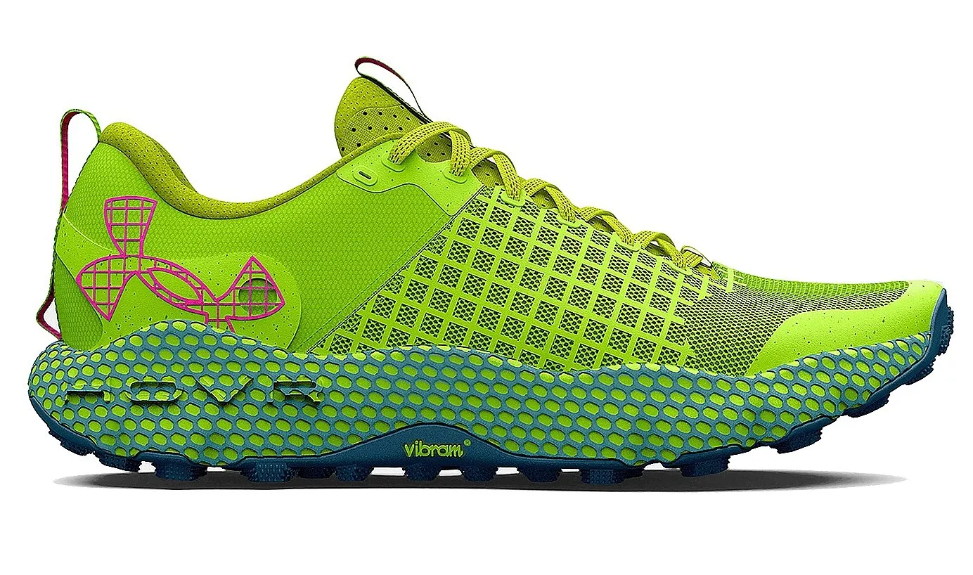 shoes Under Armour Hovr DS Ridge Trail - Lime Surge/Rebel Pink