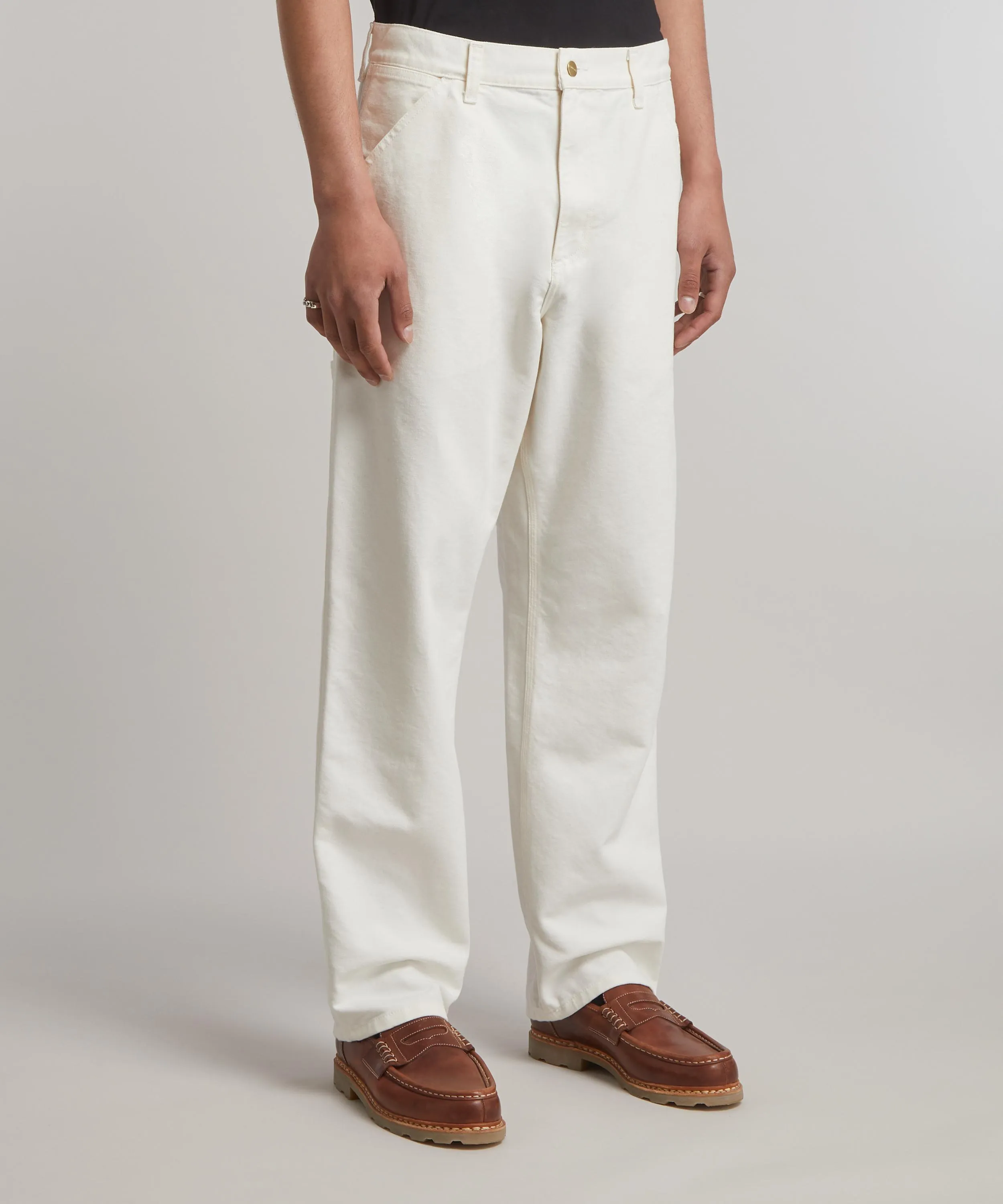 Single Knee Dearborn Canvas Trousers