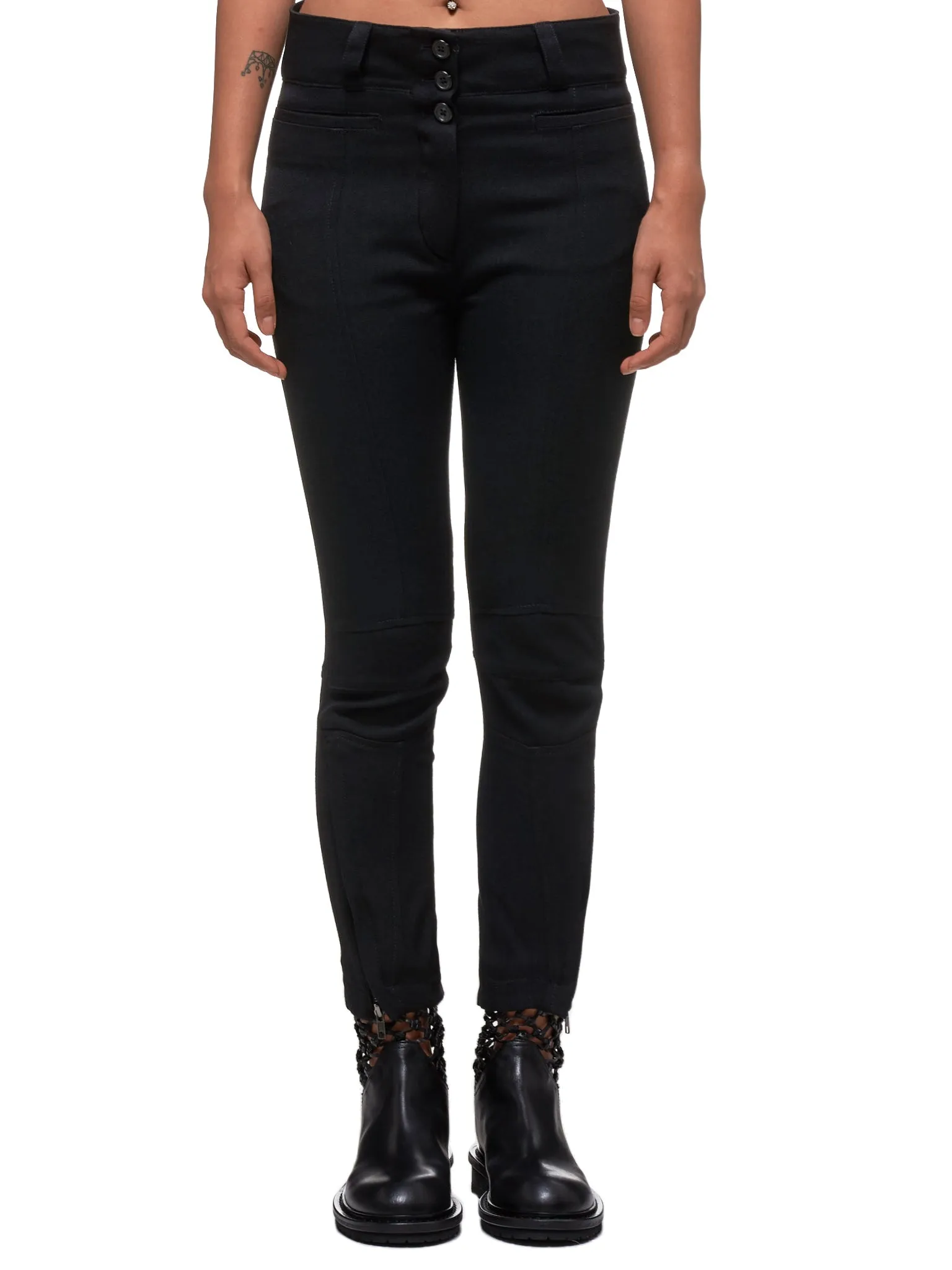 Skinny Trousers (1902-1422-167-099-BLACK)