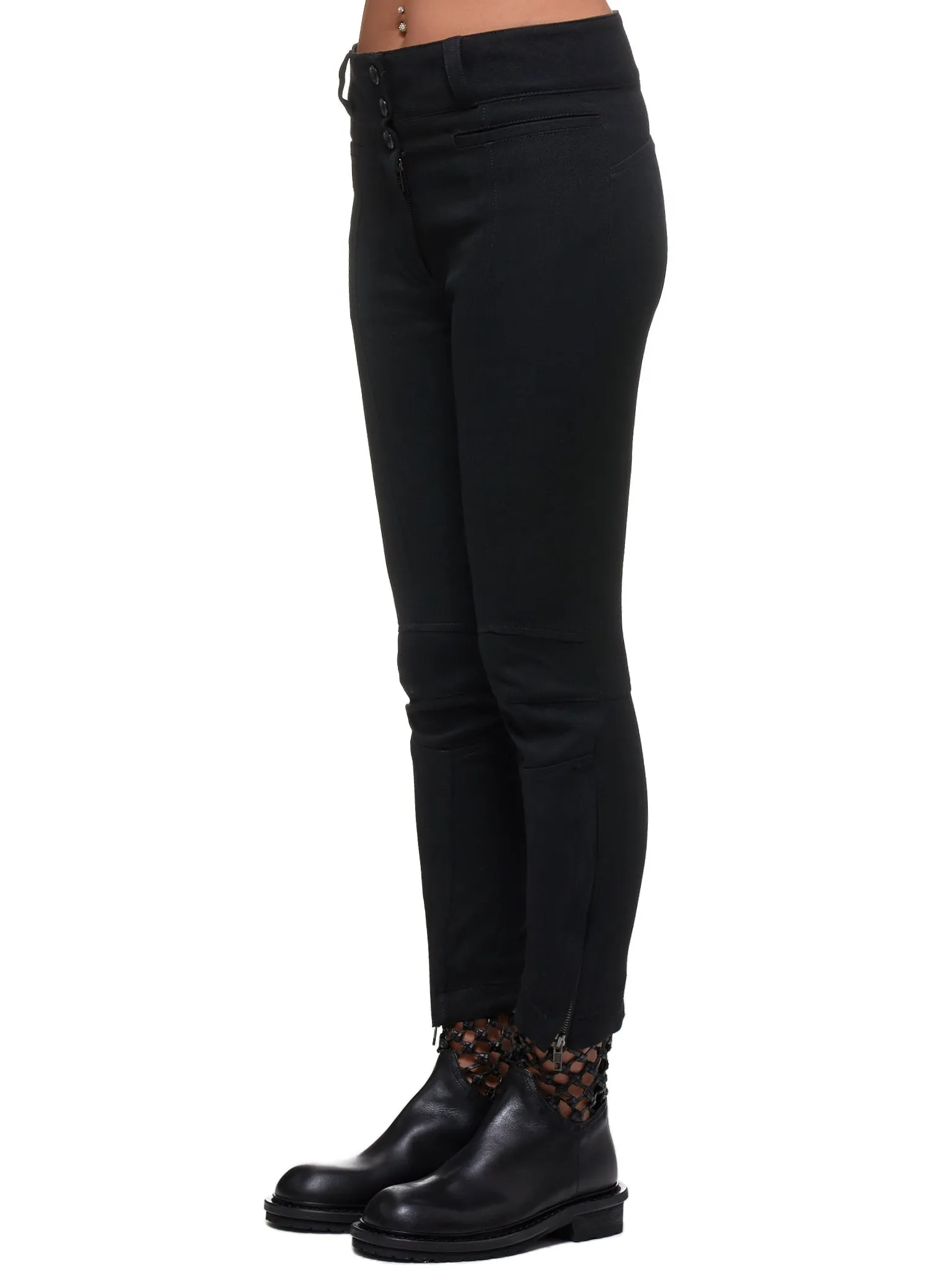 Skinny Trousers (1902-1422-167-099-BLACK)