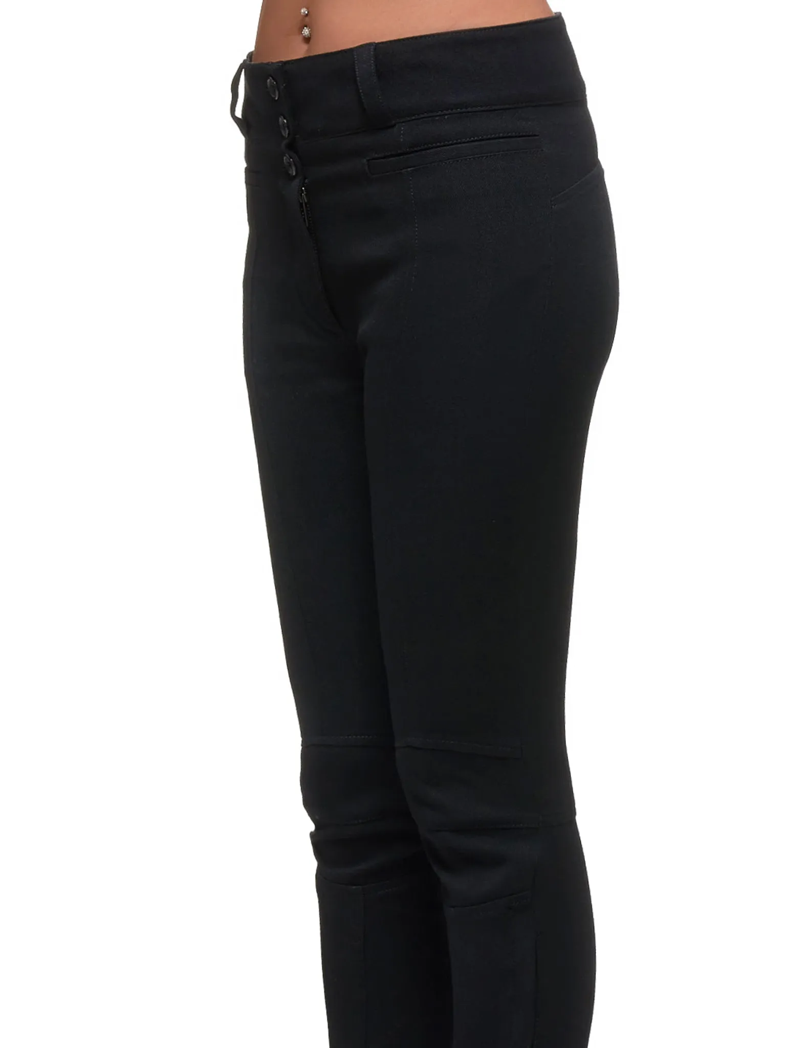 Skinny Trousers (1902-1422-167-099-BLACK)