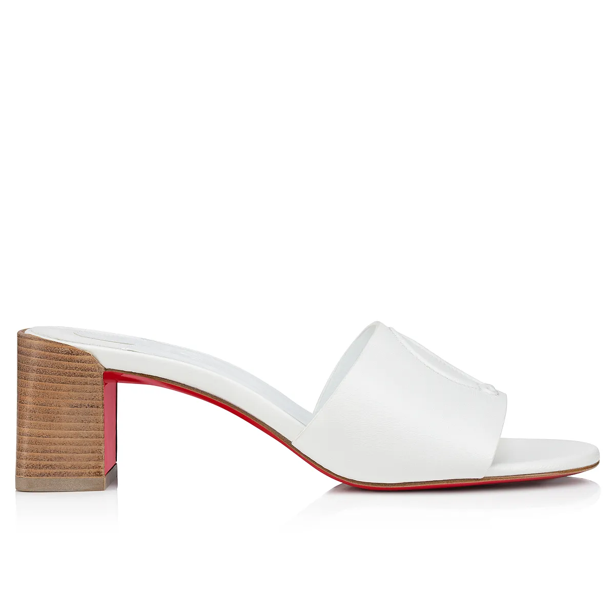 So CL Mule 55 mm Mules - Nappa leather - Bianco - Women