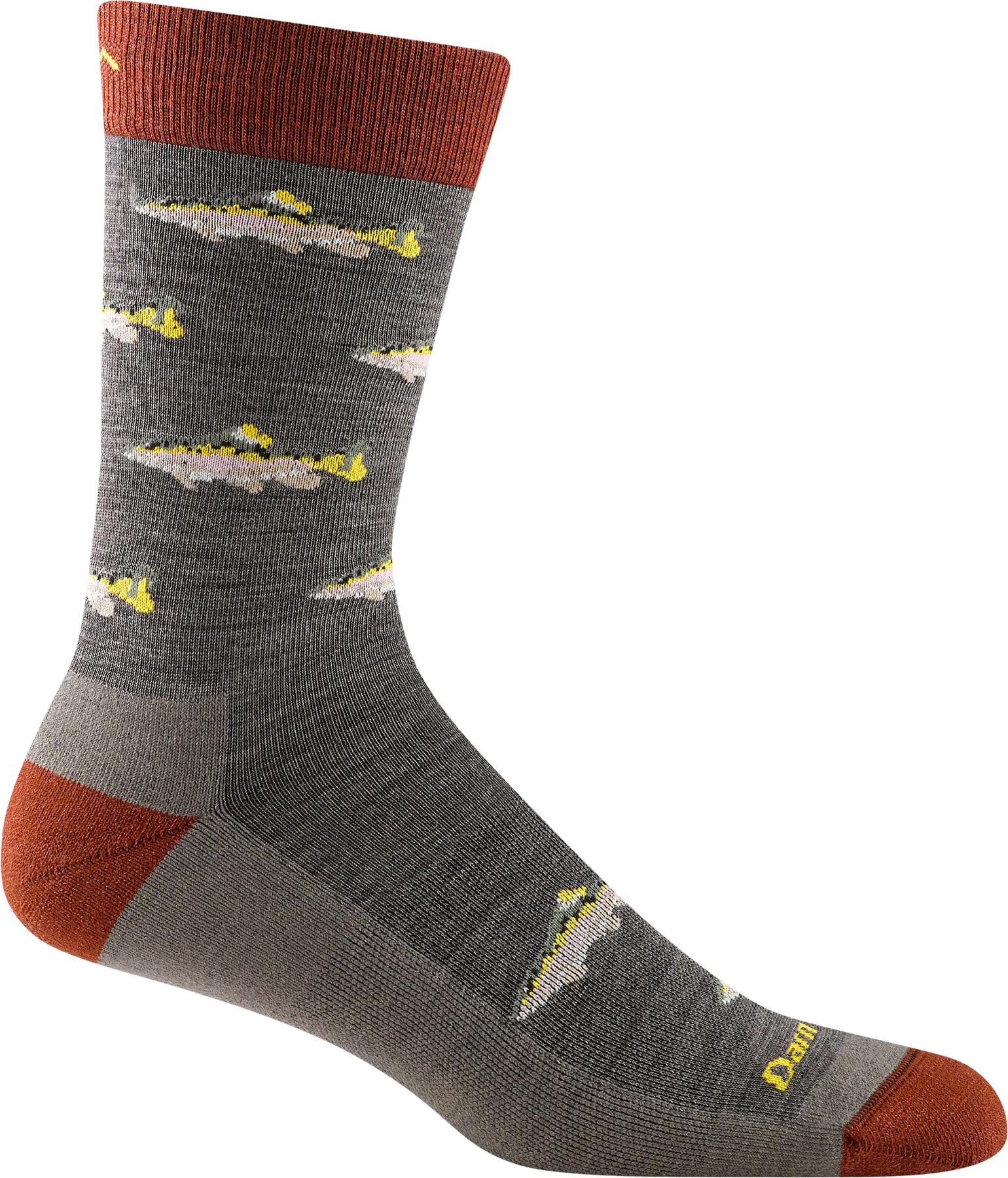 Spey Fly Crew Lightweight Lifestyle Sock (Men's) - D6085M