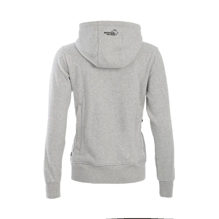 Grey Women's Sporty Hood