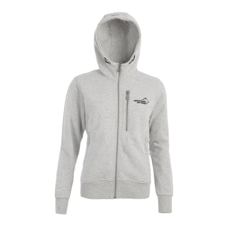 Grey Women's Sporty Hood