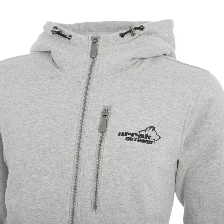 Grey Women's Sporty Hood