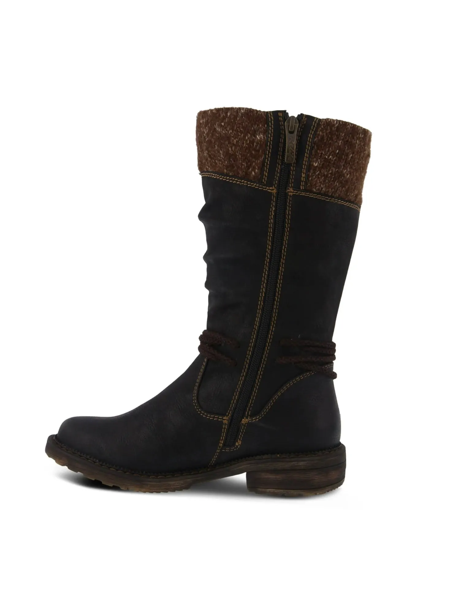 Spring Step Black Winter Boot - Acaphine