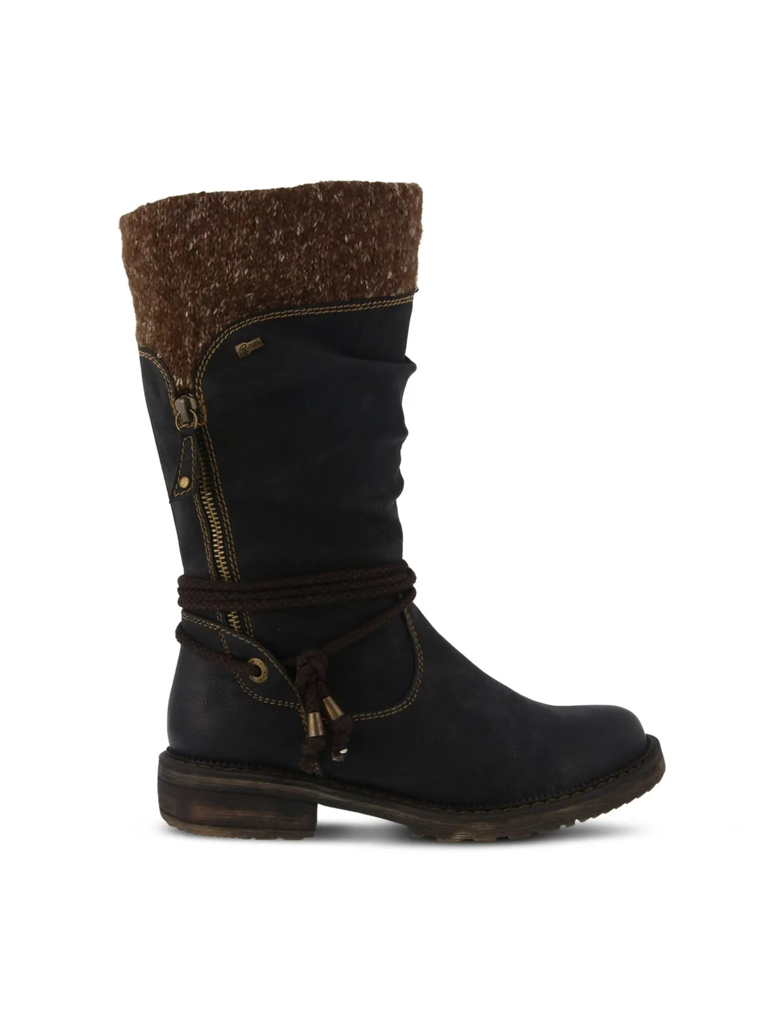 Spring Step Black Winter Boot - Acaphine