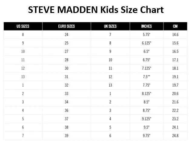 Steve Madden Kids Adalee (Little Kid/Big Kid)