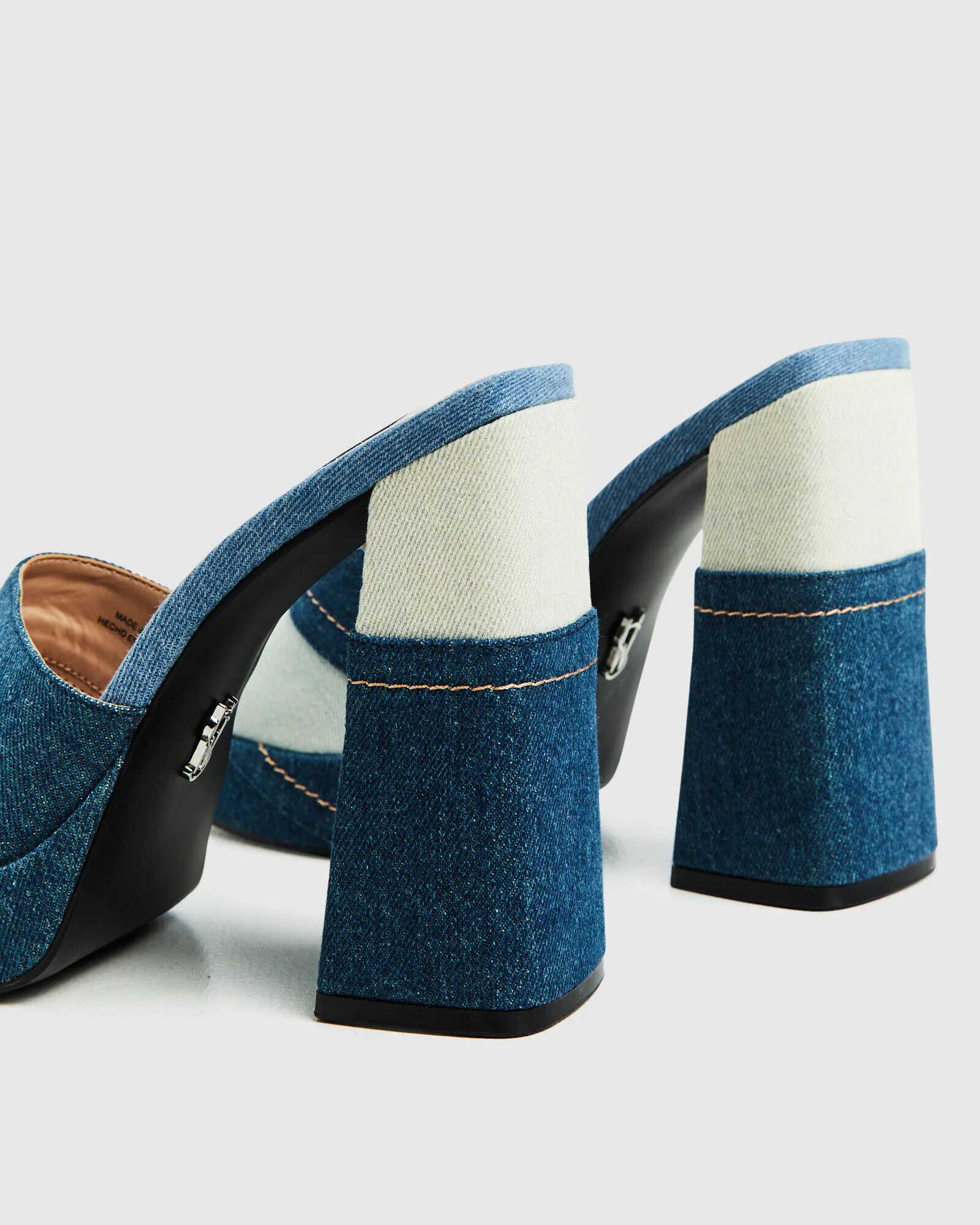 Steve Madden Mayze Heels Blue Denim