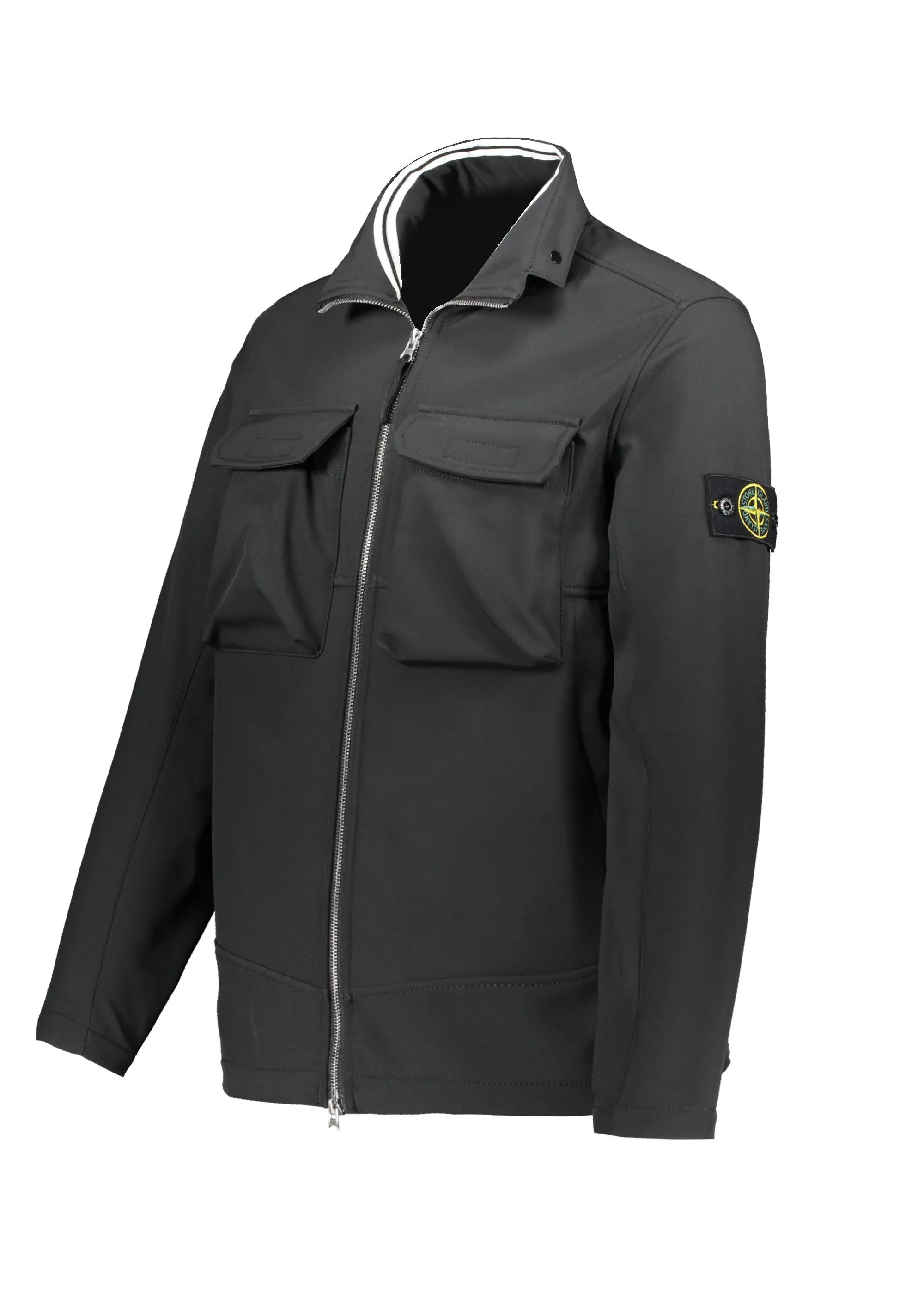 Stone Island Light Outer Jacket - Black