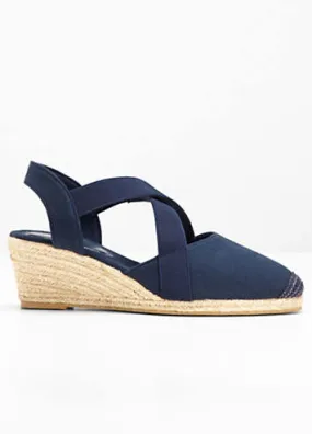 Strappy Espadrille Wedges Look Again