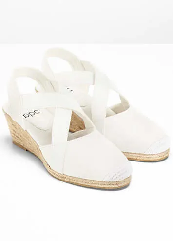 Strappy Espadrille Wedges Look Again