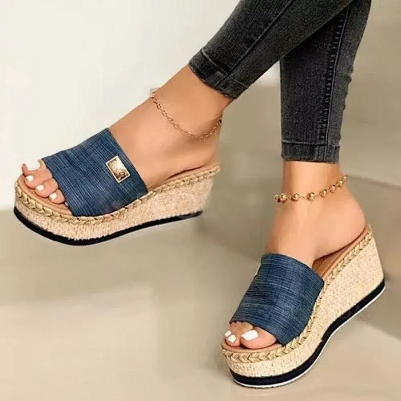 Summer Wedge Sandal Shoes