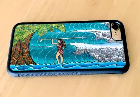 Surfer Girl iPhone Case