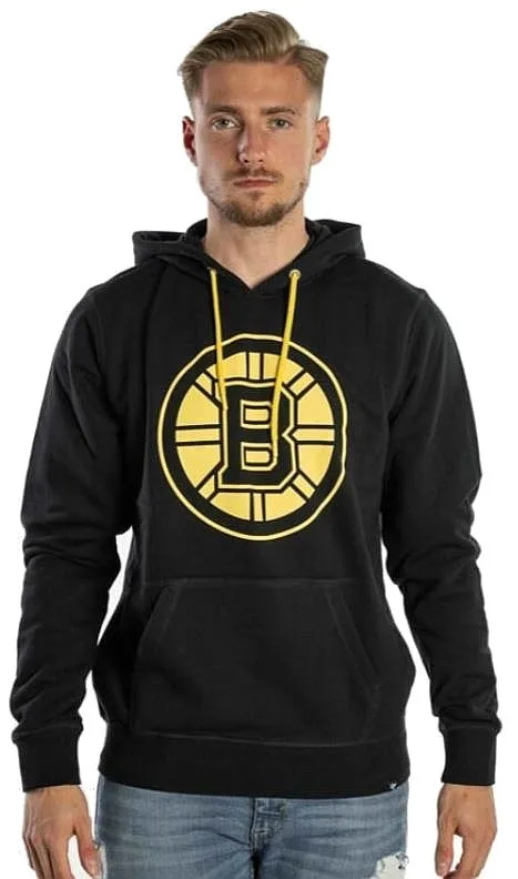 sweatshirt 47 Brand NHL Boston Bruins Imprint '47 Helix Hood - Jet Black - men´s