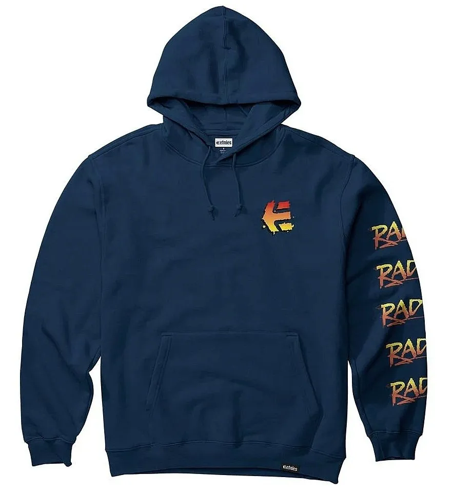 sweatshirt Etnies Rad Walltap Hoodie - Navy - men´s