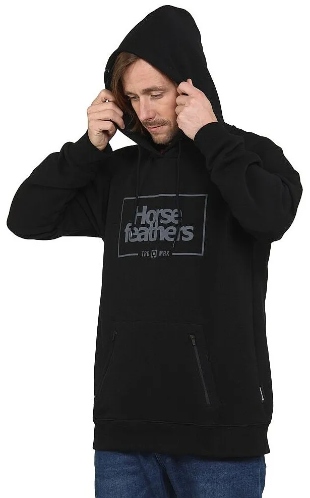 sweatshirt Horsefeathers Label - Black - men´s