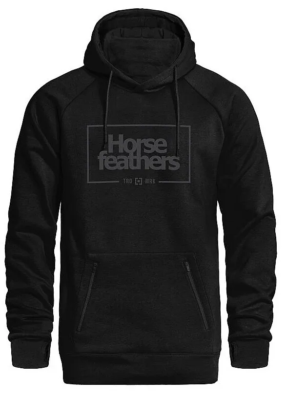 sweatshirt Horsefeathers Label - Black - men´s