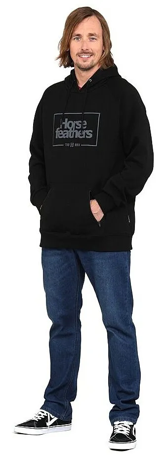 sweatshirt Horsefeathers Label - Black - men´s